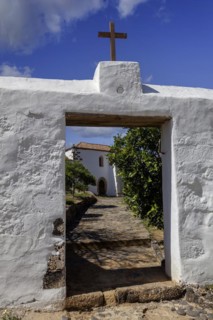 Gate to the Iglesia Conventual de San Buenaventura, Convento de Buenaventura, former Franciscan