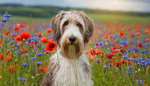Ai generated, animal, animals, mammal, mammals, a, single animal, bobtail, (Canis lupus