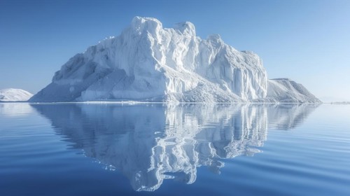 Salt lake for lithium extraction in South America, AI generated