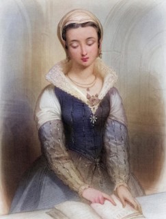 Lady Jane Grey (born 1536/1537 in Bradgate in Leicestershire, died 12 February 1554 in the Tower of