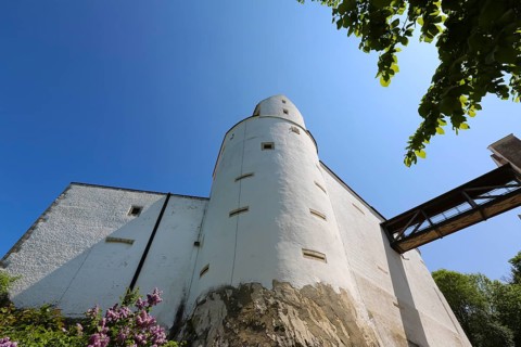 Wildenstein Castle, Spornburg, medieval castle complex, best preserved fortress from the late