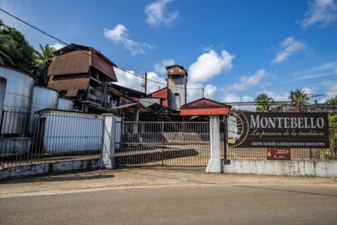 One of the last rum factories still working with steam engines, Rum Agricolo from the Montebello