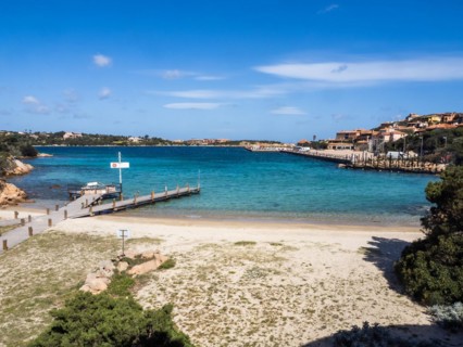 Boat mooring, Porto Cervo marina, Costa Smeralda, Sardinia, Italy, Europe
