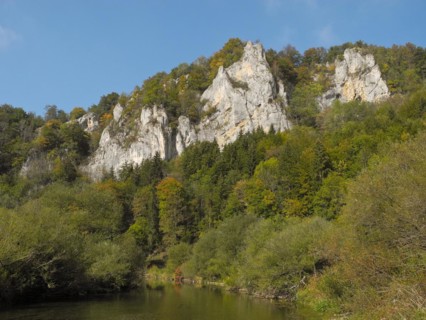 Knopfmacherfelsen, Upper Danube Nature Park, Fridingen, Tuttlingen district, Baden-Wuerttemberg,