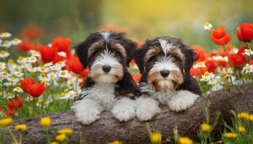 KI generated, animal, animals, mammal, mammals, bobtail, (Canis lupus familiaris), dog, dogs,