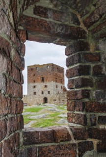 Hammershus was Scandinavia's largest medieval fortification and is one of the largest medieval
