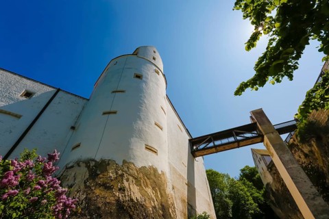 Wildenstein Castle, Spornburg, medieval castle complex, best preserved fortress from the late