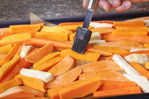 South German cuisine, butternut squash, butternut squash, butternut squash with olive oil,