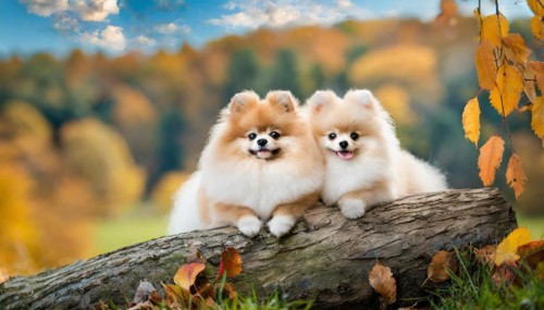 KI generated, animal, animals, mammal, mammals, one, single animal, dwarf spitz, Spitz, (Canis