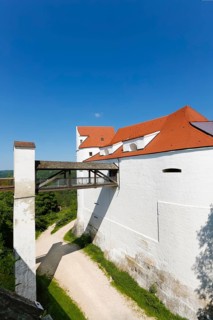 Wildenstein Castle, Spornburg, medieval castle complex, best preserved fortress from the late