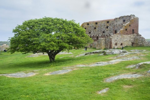 Hammershus was Scandinavia's largest medieval fortification and is one of the largest medieval
