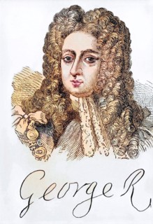 Georg I, George I, born as Duke Georg Ludwig von Braunschweig-Lueneburg (born 7 June 1660greg. in
