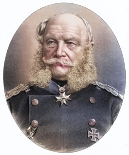 William I, Wilhelm Friedrich Ludwig, 1797-1888, German Emperor, Historical, digitally restored