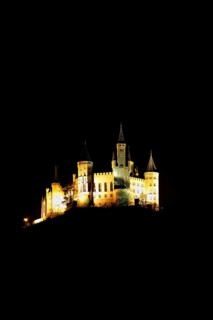 Hohenzollern Castle, ancestral castle of the princely family and former ruling Prussian royal and