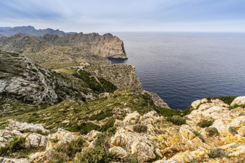 Amazing landscape of Formentor, Mallorca in Spain