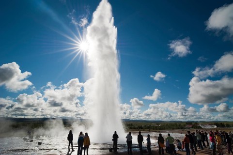 Strokkur geyser, Iceland