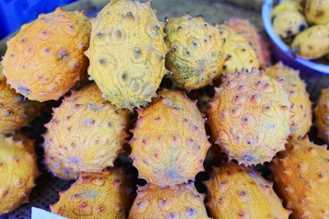 Supermarket, vegetable market in the centre of Shanghai, China, Asia, Asia, close-up of stacked