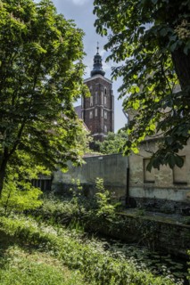 Roman Catholic parish church of St Peter and Paul, an important Gothic building in Namyslow