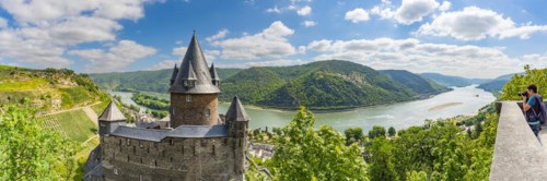 Stahleck Castle Youth Hostel, Stahleck Youth Castle, Bacharach am Rhein, UNESCO World Heritage