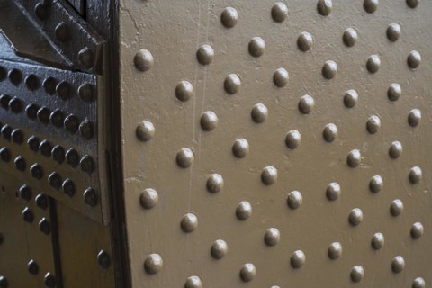 Eiffel Tower, Rivets, Close-up, Paris, Ile-de-France, France, Europe