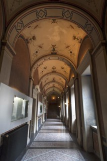 Corridors in the Academy of Fine Arts, Italian Renaissance, 1877 Opening, Vienna, Austria, Europe