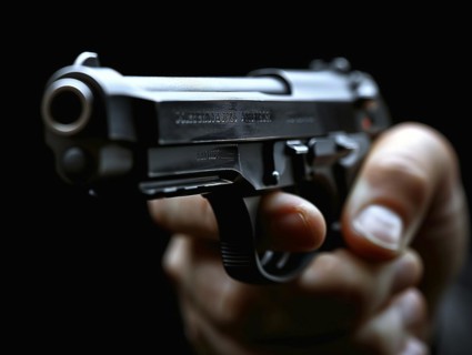 Hunting weapon, revolver, sporting weapon, AI generated