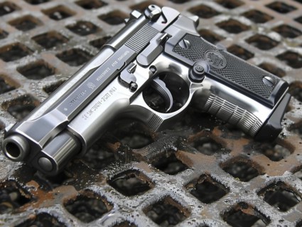 Hunting weapon, revolver, sporting weapon, AI generated