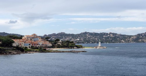 Lighthouse, Archipelago La Maddalena, panoramic view, near Palau, Parco Nazionale dell'Arcipelago