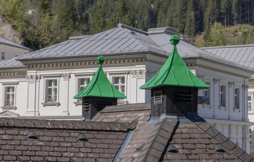 Building, roofs, structure, Bad Gastein