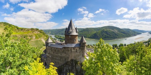 Stahleck Castle Youth Hostel, Stahleck Youth Castle, Bacharach am Rhein, UNESCO World Heritage