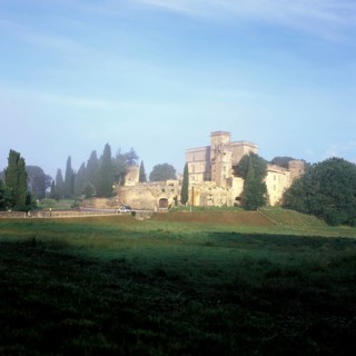 Renaissance castle of Lourmarin, Parc Naturel Regional du Luberon, Luberon, Provence, France,