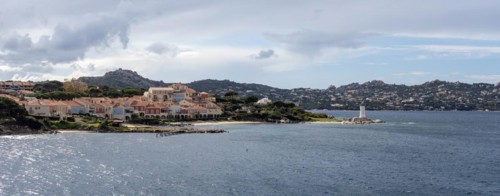 Lighthouse, Archipelago La Maddalena, panoramic view, near Palau, Parco Nazionale dell'Arcipelago