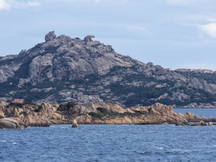 Bear rock of Palau, landmark for sailors, near Palau, Sardinia, Italy, Europe
