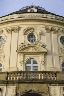 Rococo-style hunting and pleasure palace Schloss Solitude, built by Duke Carl Eugen von