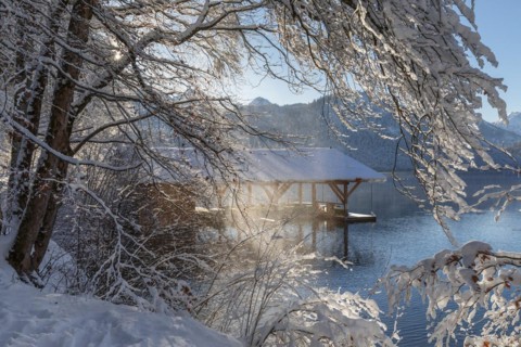 Hotel Alpenrose am Alpsee, Schwangau, Ostallgaeu, Swabia, Bavaria, Germany, Schwangau, Ostallgaeu,