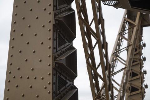 Eiffel Tower, Rivets, Close-up, Paris, Ile-de-France, France, Europe