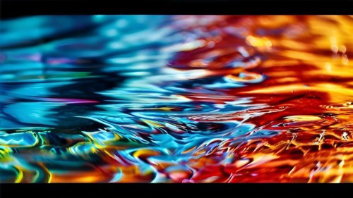 AI generated sequence of photos transitioning through a range of digital distortions symbolizing