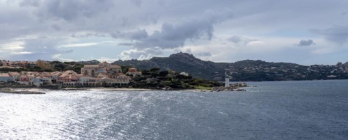Lighthouse, Archipelago La Maddalena, panoramic view, near Palau, Parco Nazionale dell'Arcipelago