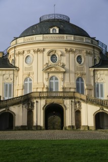 Rococo-style hunting and pleasure palace Schloss Solitude, built by Duke Carl Eugen von