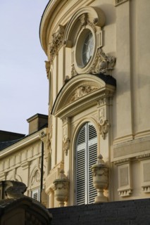 Rococo-style hunting and pleasure palace Schloss Solitude, built by Duke Carl Eugen von