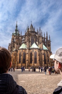 Sightseeing, Church, Cathedral, Cathedral, Sightseeing, City tour, Exterior view of St Vitus