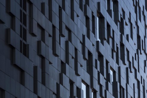 The Barcode Project Oslo, modern residential and commercial building, Bjorvika district, Oslo,