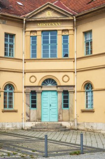 Johann Nepomuk Hummel Music School in Weimar, Thuringia, Germany, a neo-classical building built as