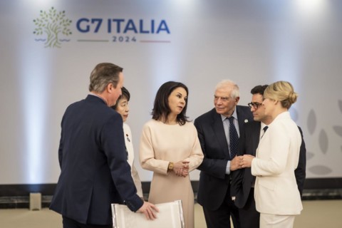 Annalena Baerbock (Alliance 90/The Greens), Federal Foreign Minister, photographed during the first