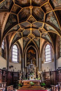 Cattedrale dei Santi Ilario e Taziano, 14th century, Gorizia, border town to Slovenia, Friuli,