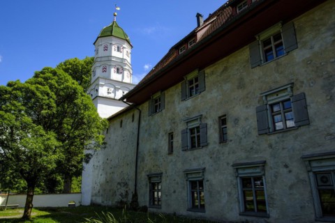 The Powder Tower, a preserved tower from around 1400 in the medieval town wall of the old town of