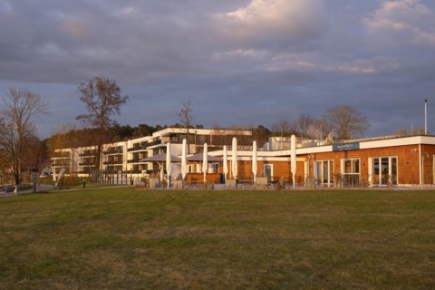 Maremueritz, Yachthafen Resort and Spa, apartment buildings, Waren, Mueritz, Mecklenburg Lake