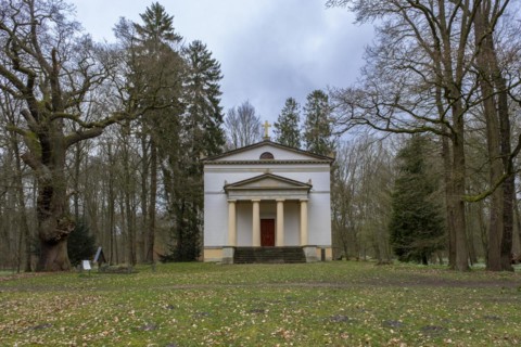 Helene Paulowna Mausoleum in Ludwigslust Palace Park, built in 1804-1806 for Grand Duchess Helene