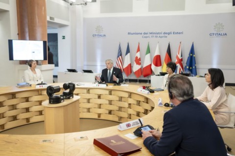Annalena Baerbock (Alliance 90/The Greens), Federal Foreign Minister, photographed during the first