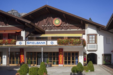 Casino, casino, Garmisch district, Garmisch-Partenkirchen, Werdenfelser Land, Upper Bavaria,